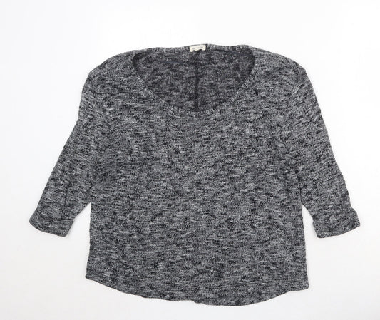 Womens UK Size 8 River Island Black Pullover Jumper