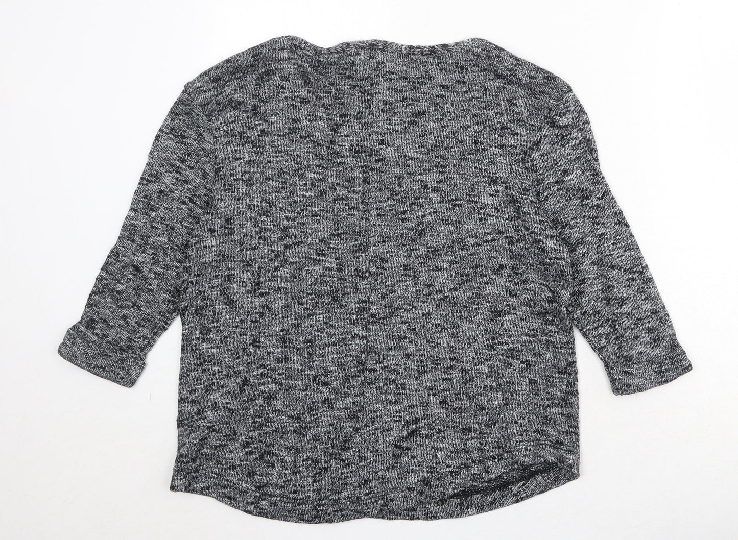 Womens UK Size 8 River Island Black Pullover Jumper