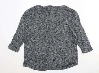 Womens UK Size 8 River Island Black Pullover Jumper