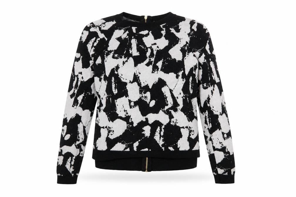 Womens UK Size S H&M Black Pullover Jumper