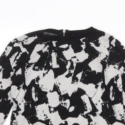 Womens UK Size S H&M Black Pullover Jumper