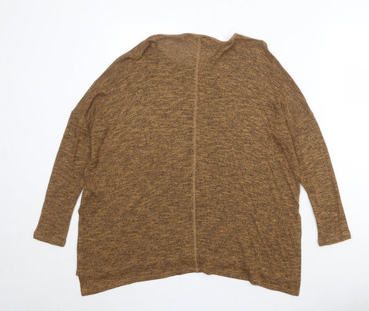 Womens UK Size 8 H&M Brown Pullover Jumper