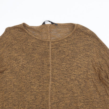 Womens UK Size 8 H&M Brown Pullover Jumper