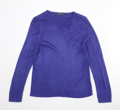 Womens UK Size S Bonmarché Blue Pullover Jumper
