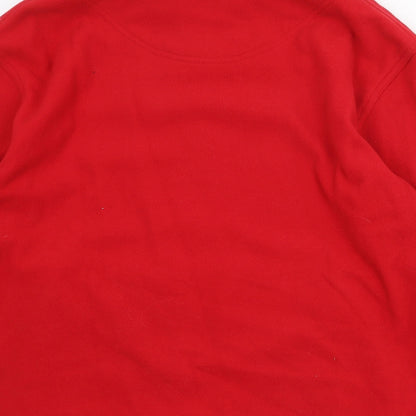 Mountain Life Womens Red Jacket Size 12 Zip