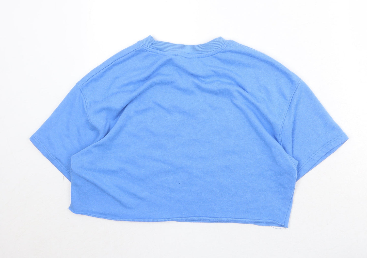 Bershka Womens Black Polyester Pullover Sweatshirt Size S Pullover