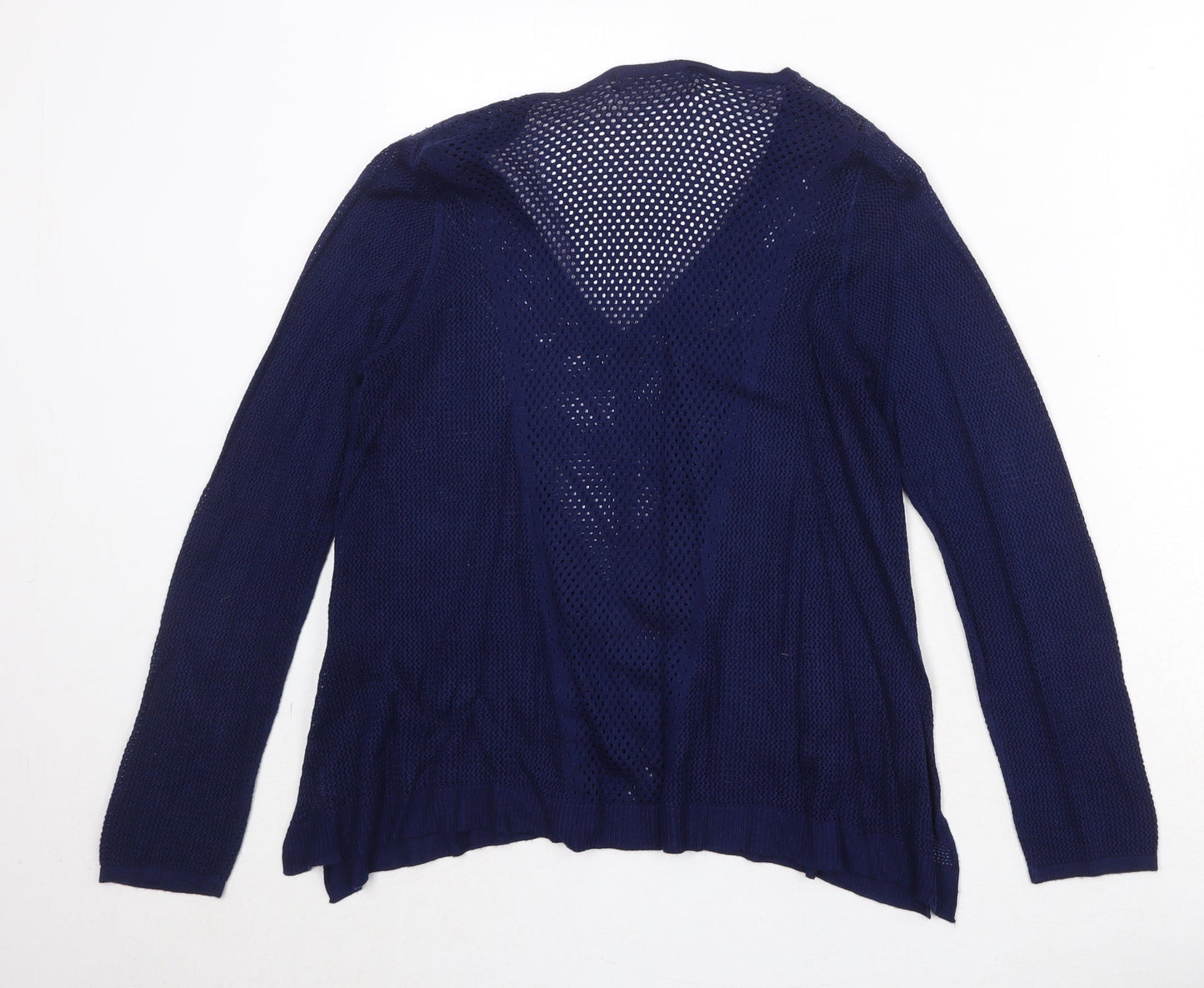 Womens UK Size 12 Marks and Spencer Blue Pullover Jumper