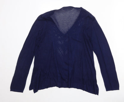 Womens UK Size 12 Marks and Spencer Blue Pullover Jumper