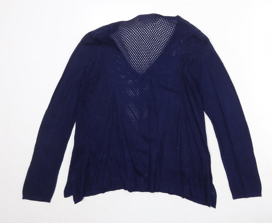 Womens UK Size 12 Marks and Spencer Blue Pullover Jumper