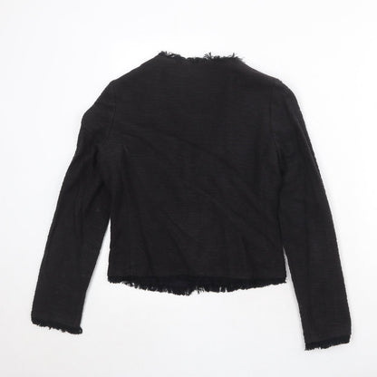 Mango Womens Black Polyester Jacket Blazer Size XS