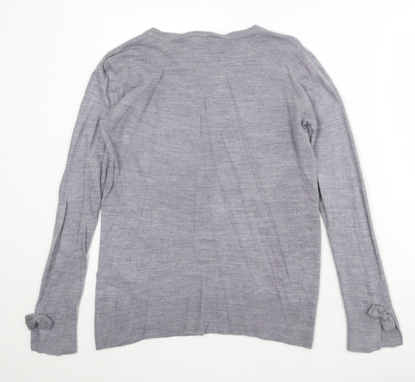 Womens UK Size 10 Dorothy Perkins Grey Pullover Jumper