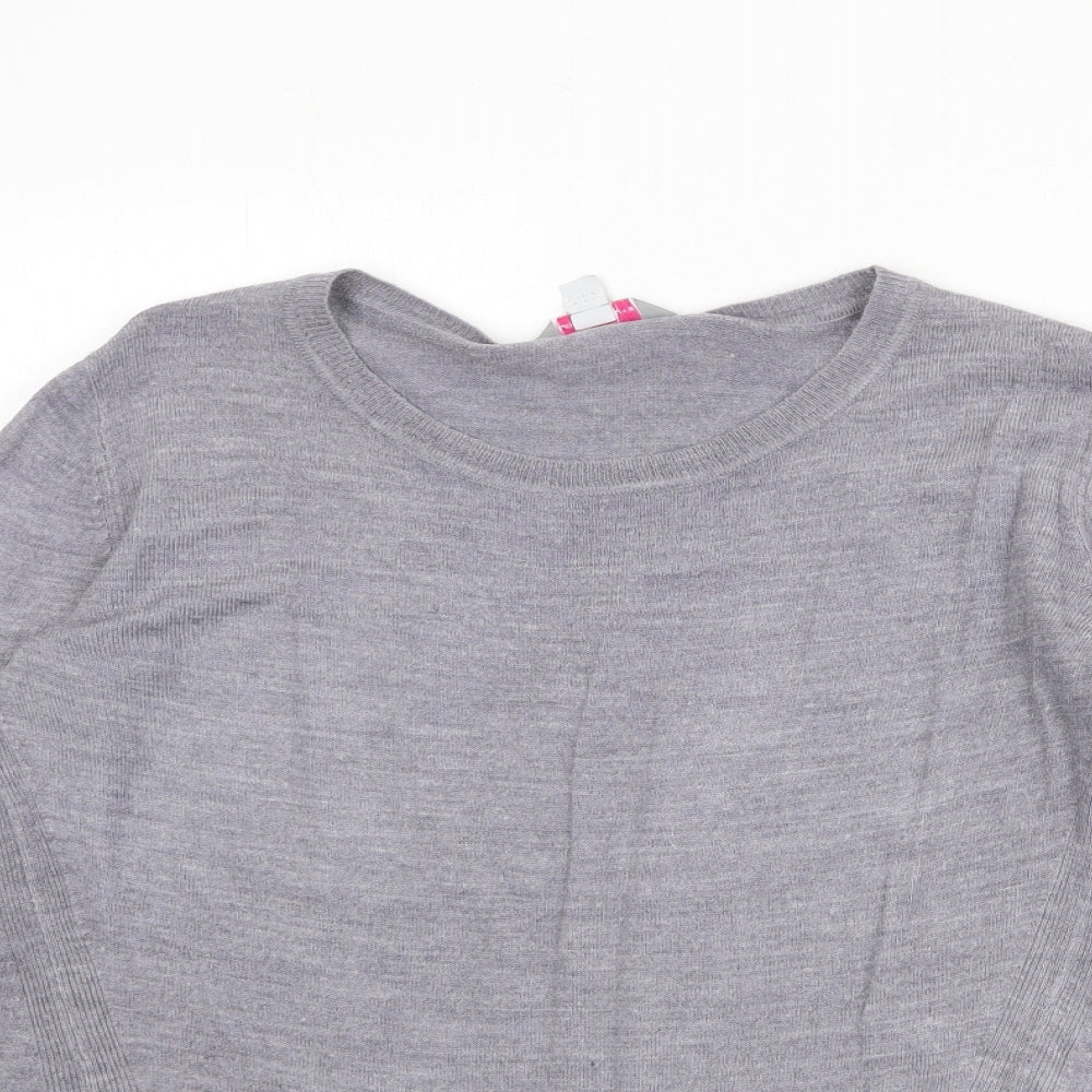 Womens UK Size 10 Dorothy Perkins Grey Pullover Jumper