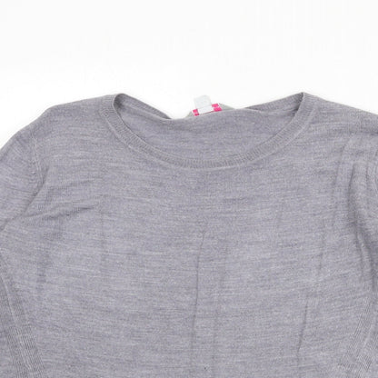 Womens UK Size 10 Dorothy Perkins Grey Pullover Jumper