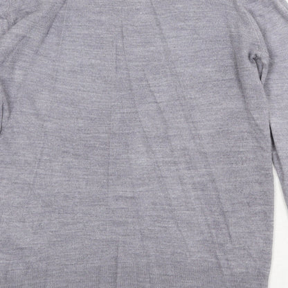 Womens UK Size 10 Dorothy Perkins Grey Pullover Jumper