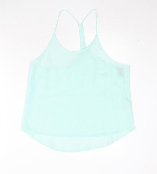 Womens UK Size 14 H&M Blue Camisole Tank
