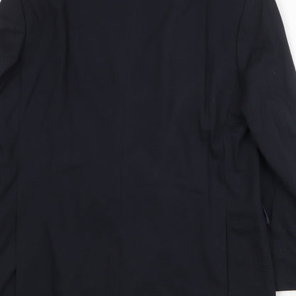 Mens UK Size 42 Marks and Spencer Regular Blue Suit Jacket
