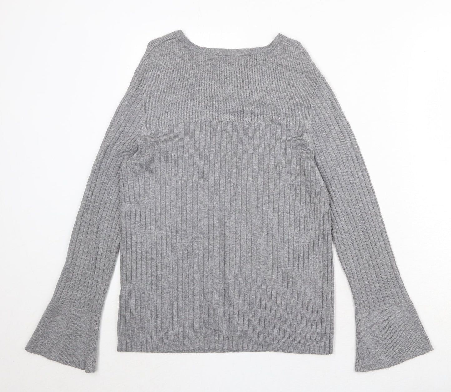 Womens UK Size 12 Dorothy Perkins Grey Pullover Jumper