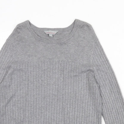 Womens UK Size 12 Dorothy Perkins Grey Pullover Jumper