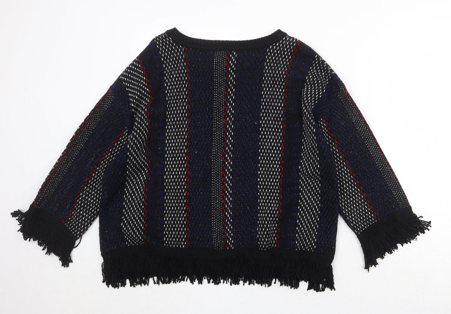 Womens UK Size L Marks and Spencer Multicoloured Pullover Jumper