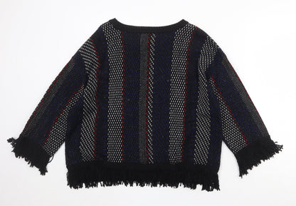 Womens UK Size L Marks and Spencer Multicoloured Pullover Jumper