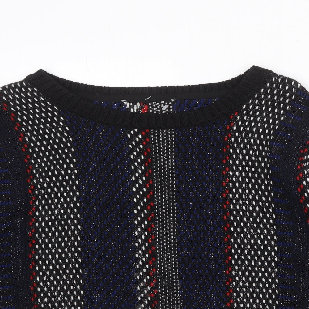 Womens UK Size L Marks and Spencer Multicoloured Pullover Jumper