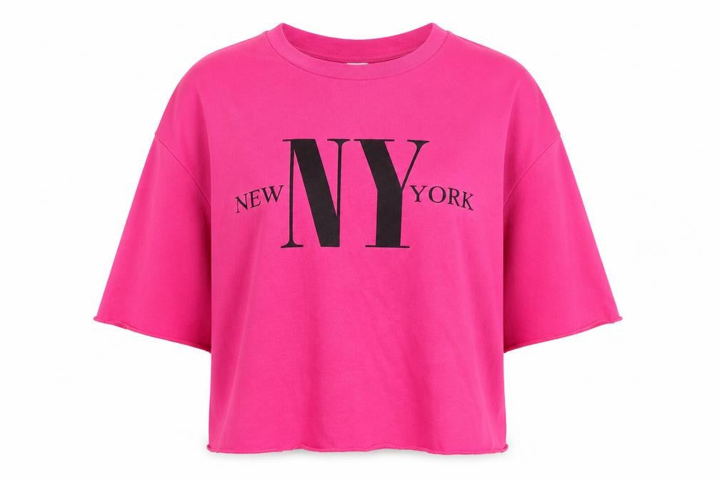 Womens UK Size S Divided Pink Pullover Sweatshirt