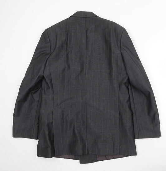 Mens UK Size 40 The Label Regular Grey Suit Jacket