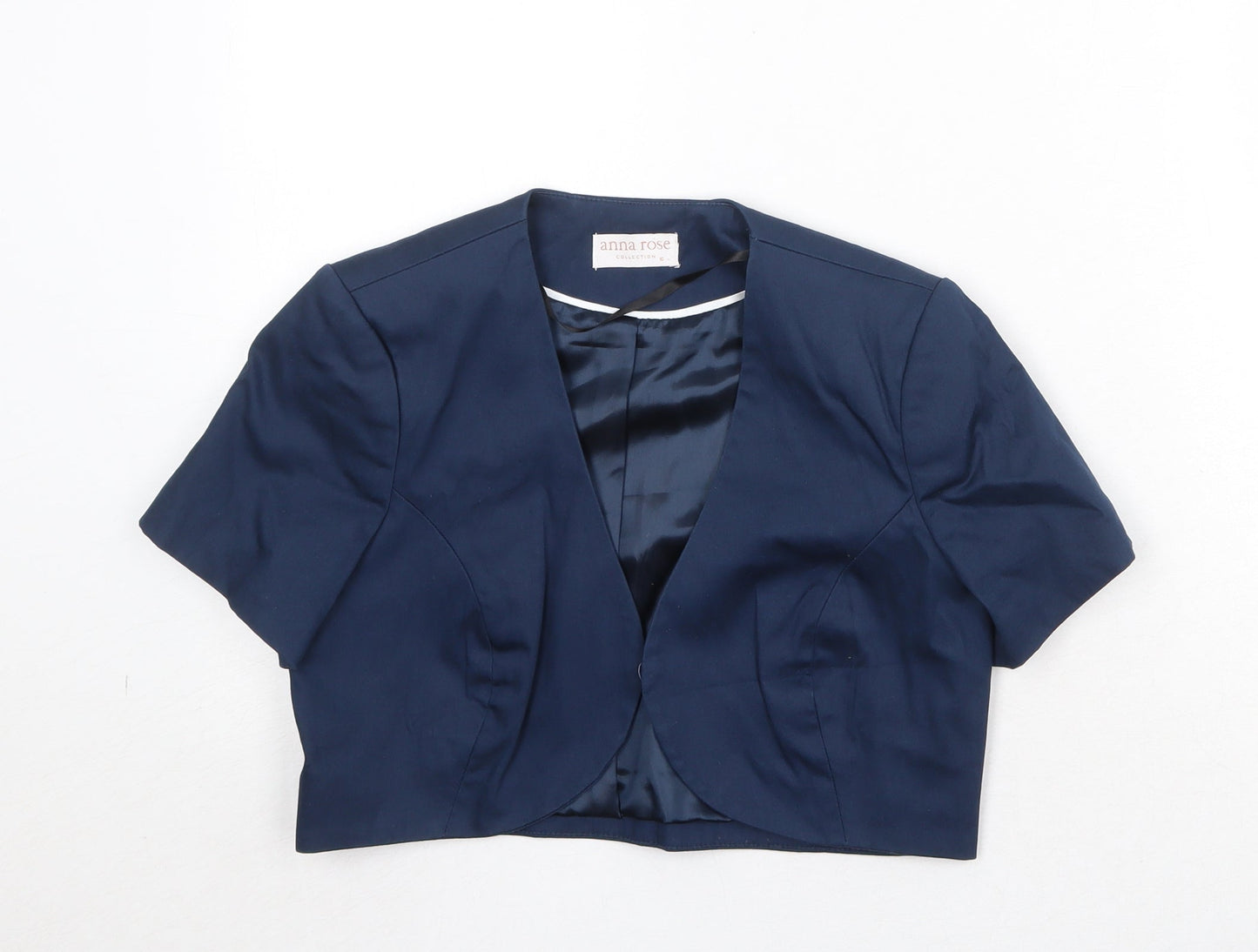 Womens UK Size 10 Anna Rose Regular Blue Blazer