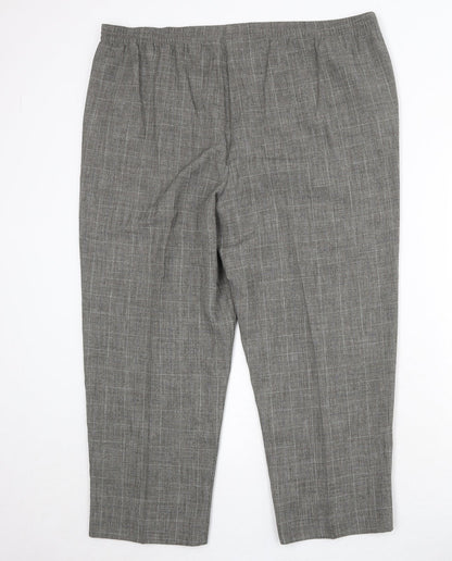 Womens UK Size 18 Bonmarché Regular Fit  Green Trousers