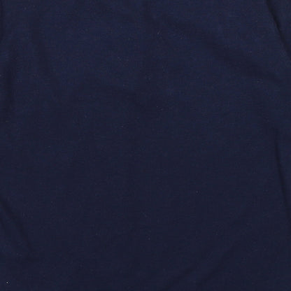 Umbro Boys Blue Polyester Pullover Polo Size S Collared Pullover