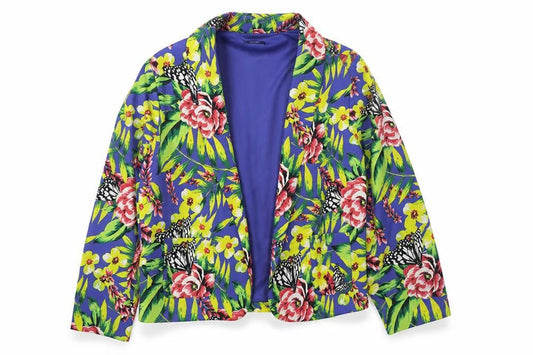 Womens UK Size 14 M&Co Multicoloured Jacket
