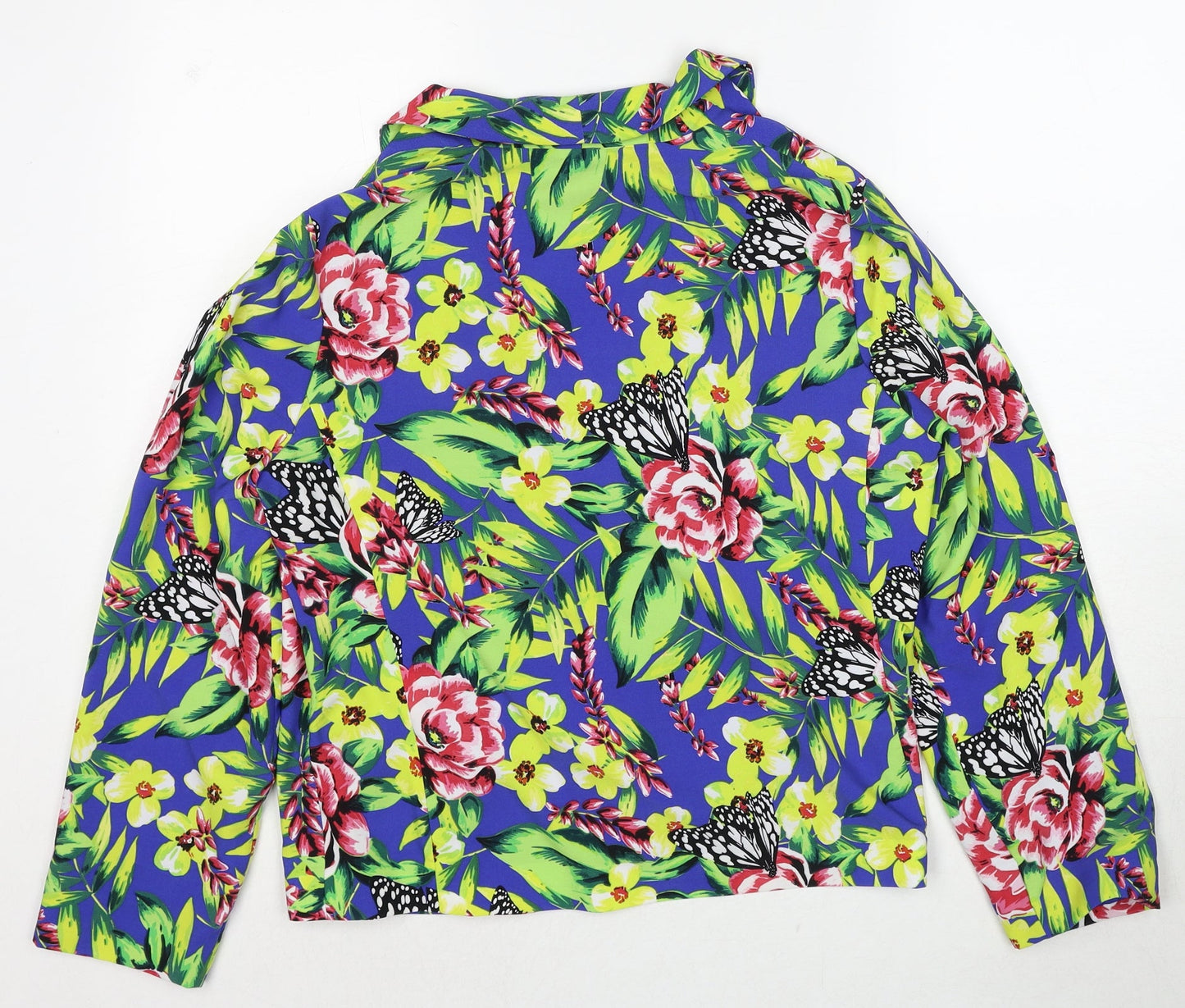 Womens UK Size 14 M&Co Multicoloured Jacket