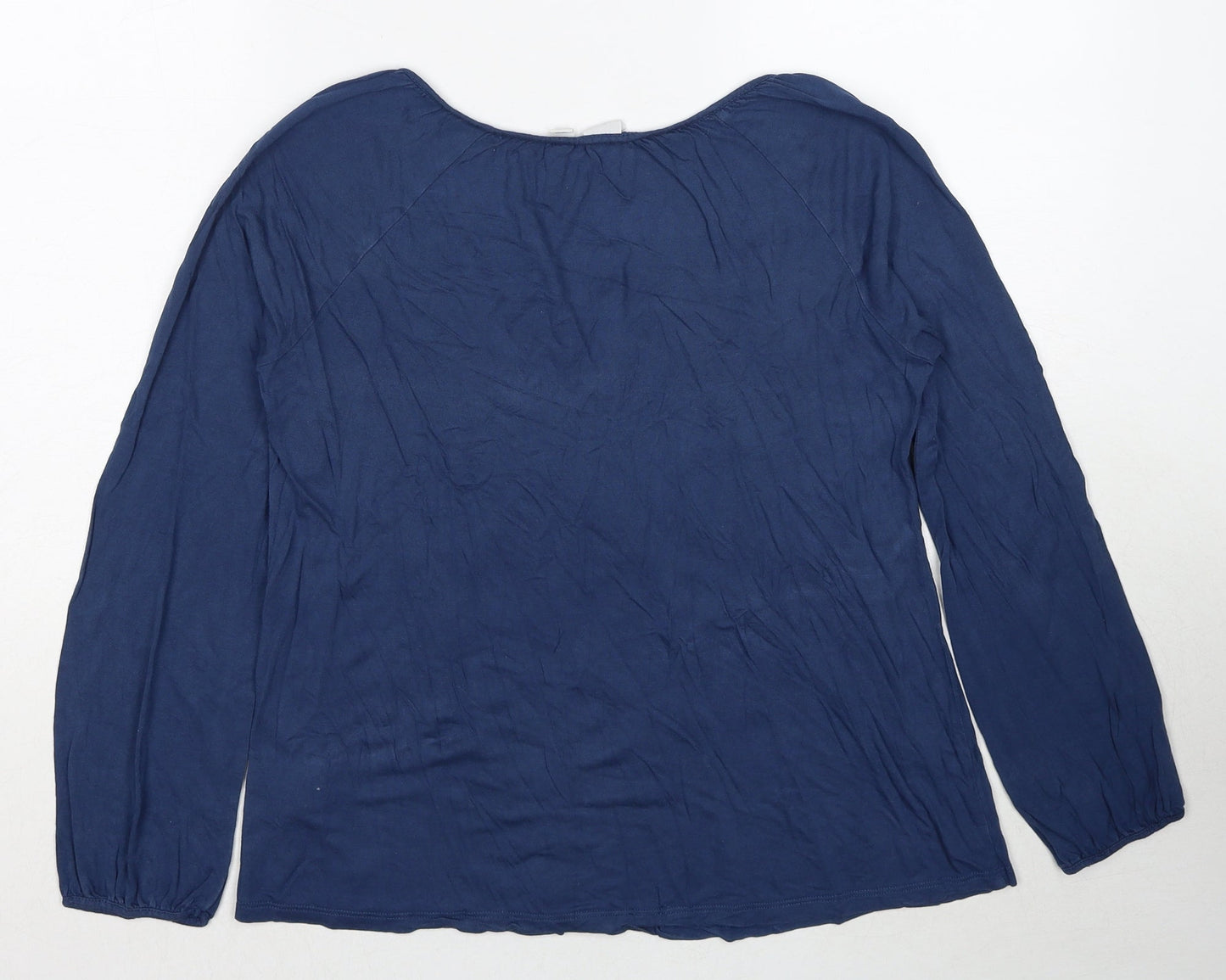 Womens UK Size S Gap Blue Basic Blouse