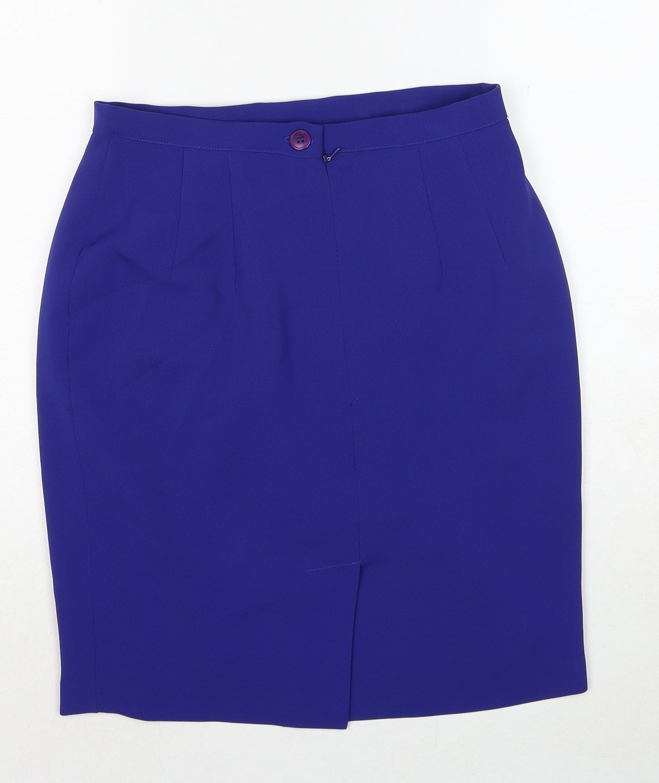 Principles Womens Blue Polyester Straight & Pencil Skirt Size 12 Zip