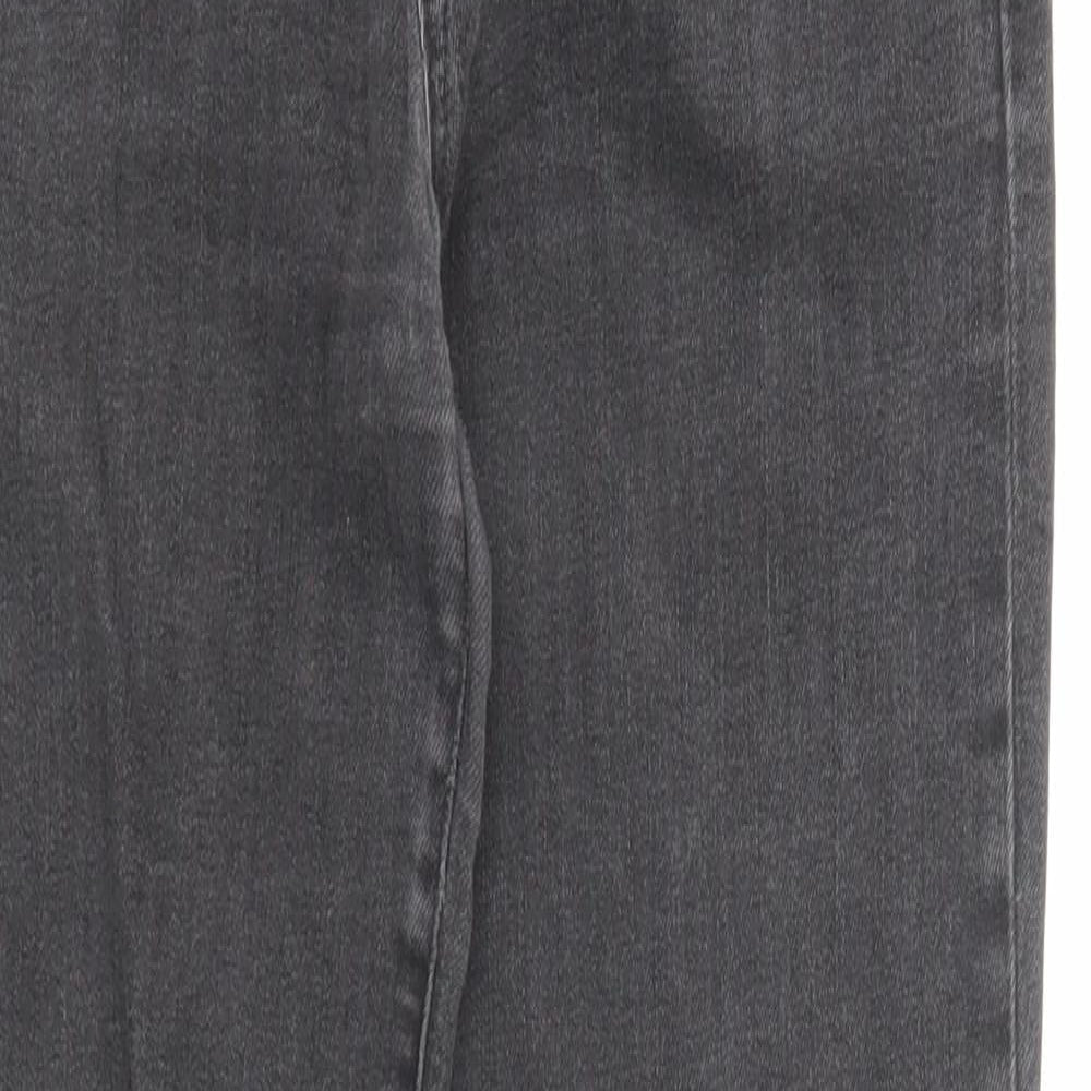 Gap Womens Black Cotton Skinny Jeans Size 28 in Regular Zip