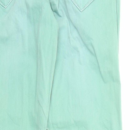 Mexx Womens Grey Cotton Straight Jeans Size 28 in Regular Zip