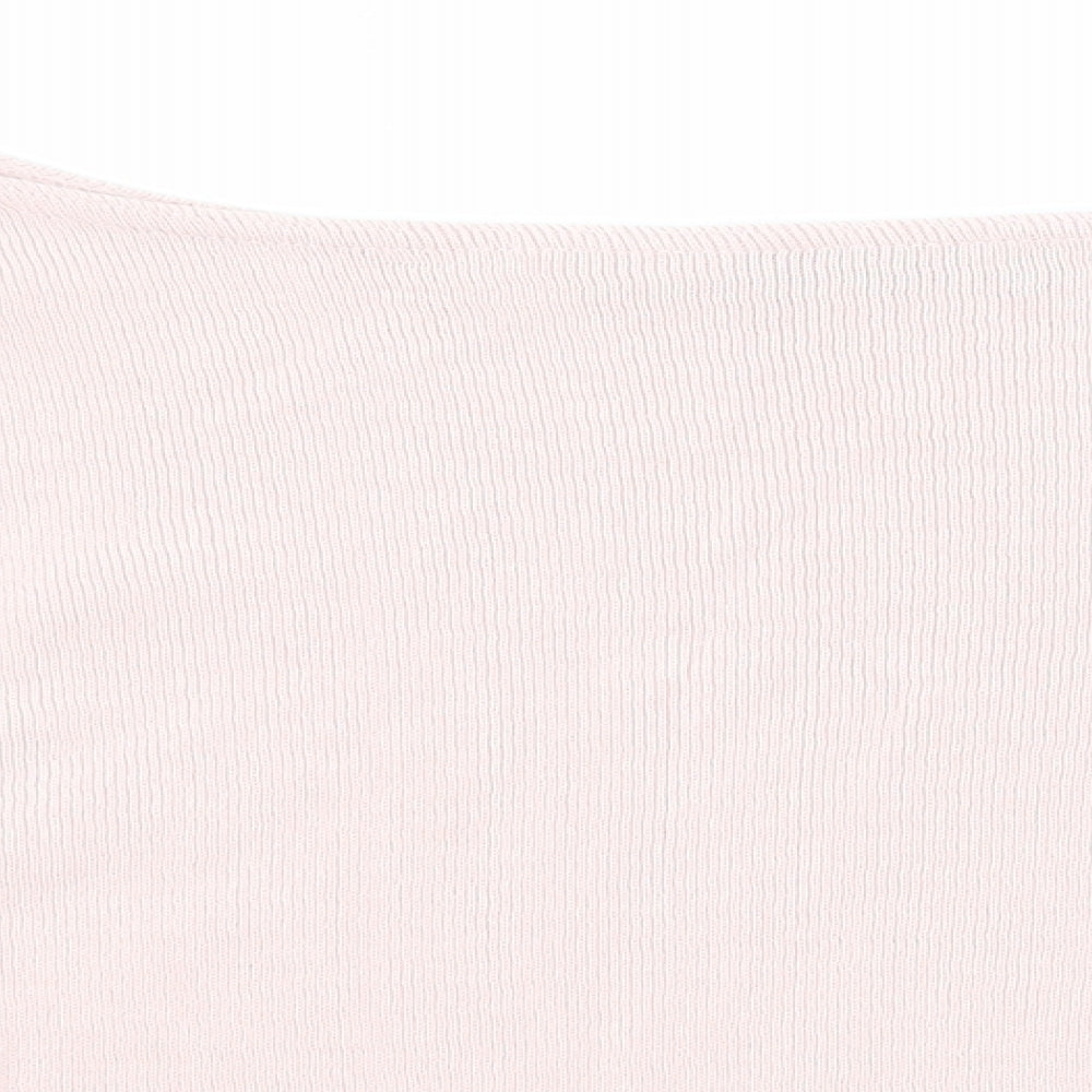 Womens UK Size S Nasty Gal Pink Pullover Jumper