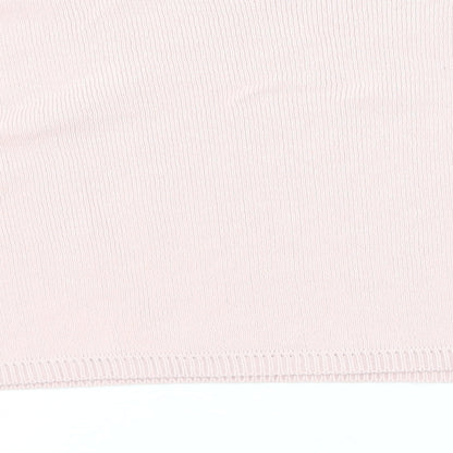 Womens UK Size S Nasty Gal Pink Pullover Jumper
