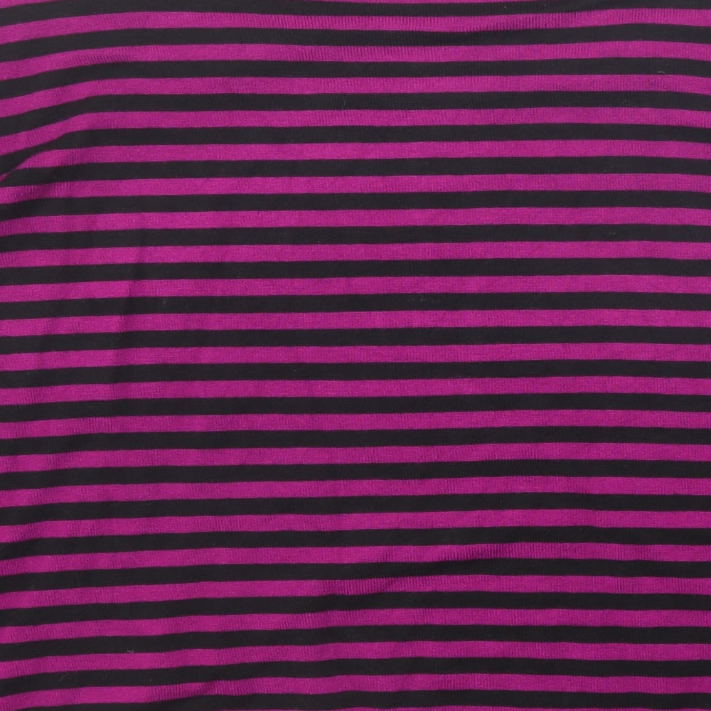 Womens UK Size L Precis Purple Pullover Jumper