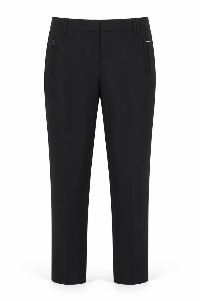 Womens UK Size 8 Marks and Spencer Regular Fit  Black Trousers