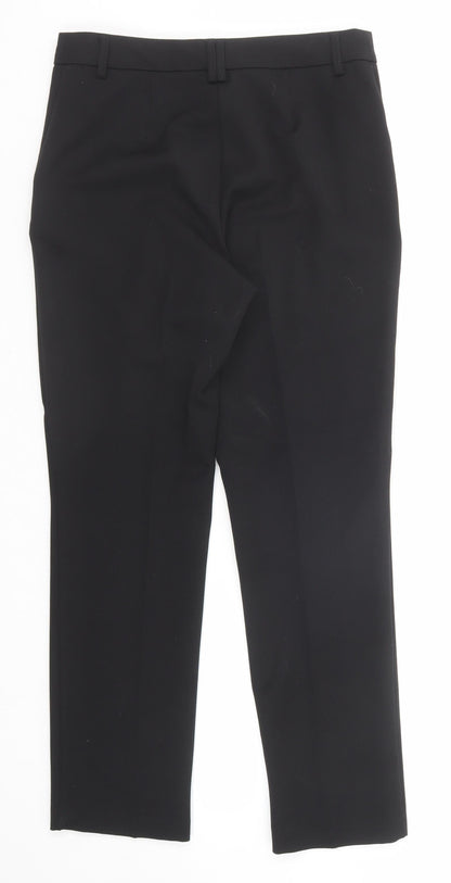 Womens UK Size 8 Marks and Spencer Regular Fit  Black Trousers