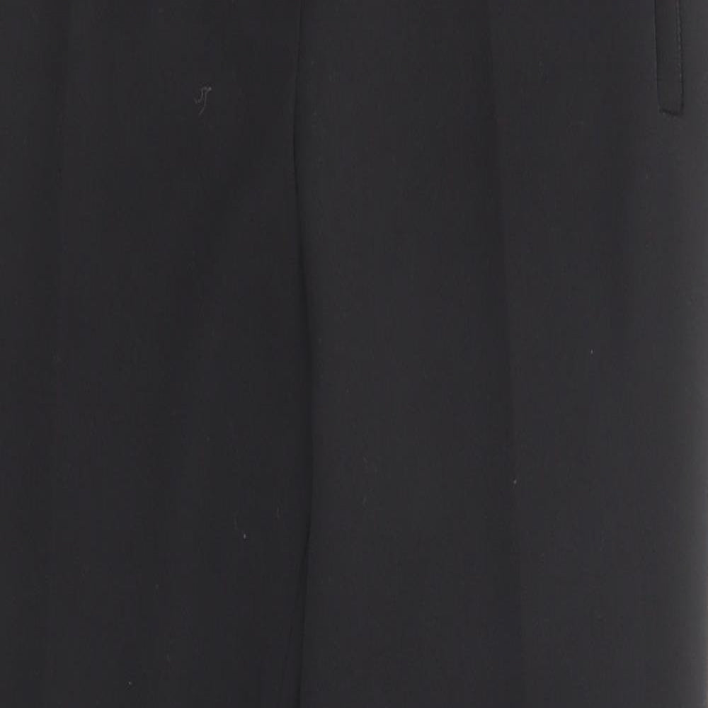 Womens UK Size 8 Marks and Spencer Regular Fit  Black Trousers