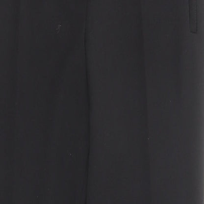 Womens UK Size 8 Marks and Spencer Regular Fit  Black Trousers