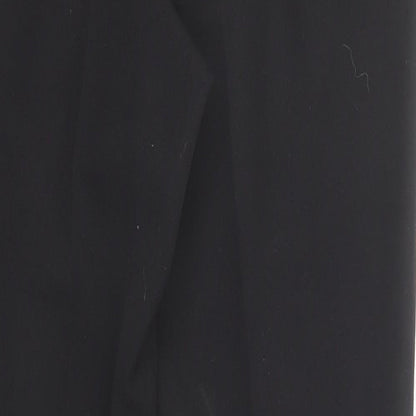 Womens UK Size 8 Marks and Spencer Regular Fit  Black Trousers