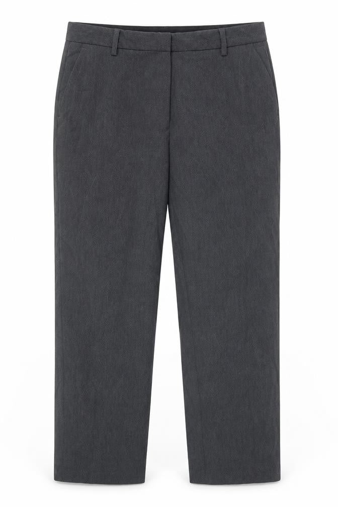 Womens UK Size 12 Marks and Spencer Regular Fit  Grey Trousers