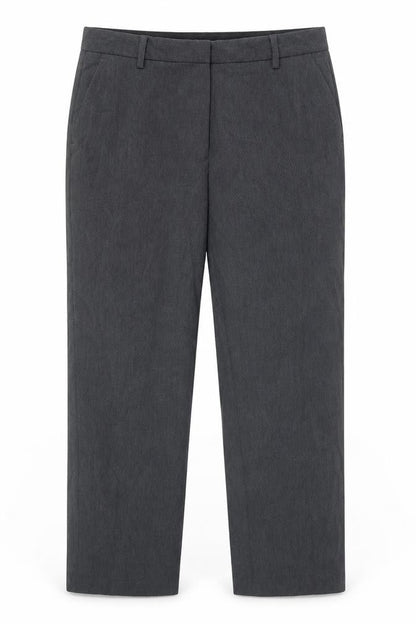 Womens UK Size 12 Marks and Spencer Regular Fit  Grey Trousers