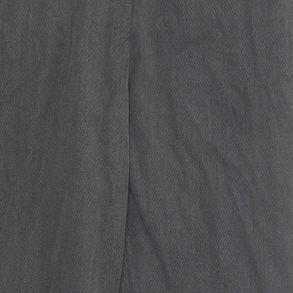 Womens UK Size 12 Marks and Spencer Regular Fit  Grey Trousers