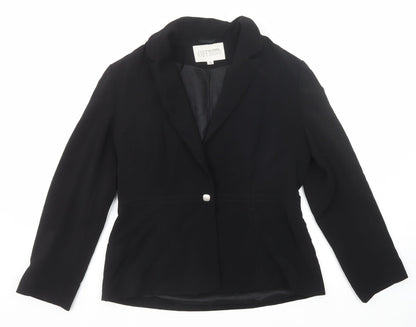 Womens UK Size 14 Off Shoot Black Jacket