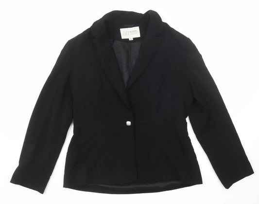 Womens UK Size 14 Off Shoot Black Jacket