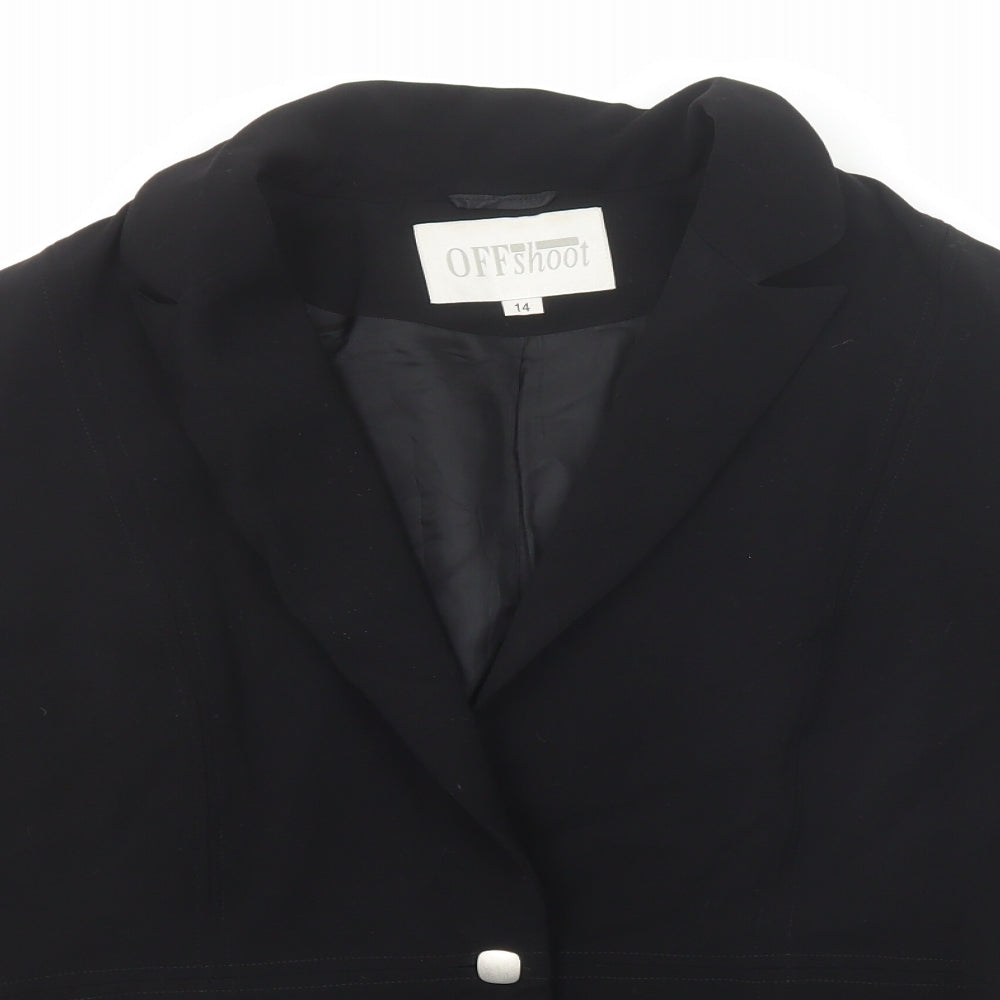 Womens UK Size 14 Off Shoot Black Jacket